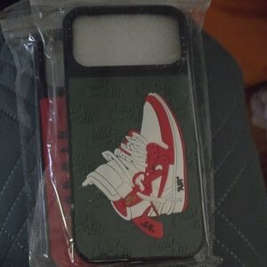 Nike Red and White Sneaker Phone Case Green. 2 Cases 1 Price